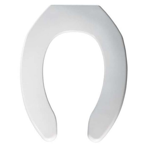 Bemis  Toilet Seat,Elongated Bowl,Open Front 1055SSC 000 - image 1 of 2