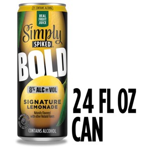 Simply Spiked Bold Lemonade Flavored Beverages - 24 fl oz Can - 1 of 4
