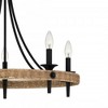 Quoizel Lighting Catania 5 - Light Chandelier in  Matte Black - 3 of 4