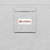 Sedona Large Rectangle Fire Pit Cover Gray - Real Flame: UV & Water-Resistant, Polyester, Drawstring Closure - 4 of 4