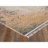 Luxe Weavers Abstract Fringed Beige 5x7 Indoor Area Rug - 4 of 4