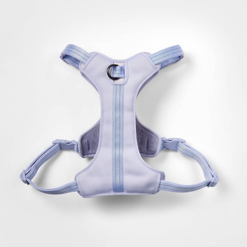 Reflective + Comfort Adjustable Dog Harness - Lilac - Boots & Barkley™, 3 of 12