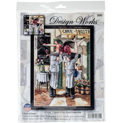 Design Works Counted Cross Stitch Kit 12"X16"-Getting Ready (14 Count)