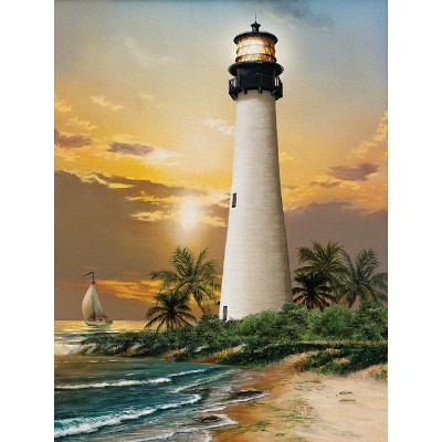 Sunsout Cape Florida Lighthouse 500 Pc Jigsaw Puzzle 28838 : Target