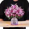 Paper Love HugePop 3D Cherry Blossom Pop Up Card with Detachable Paper Flower Bouquet, Gift for All Occasions - Jumbo 10" x 14" Cards - 2 of 4