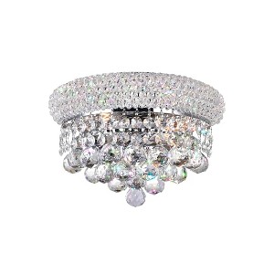 CWI Lighting Empire 2 Light Wall Sconce With Chrome Finish - 1 of 4