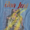 Bon Jovi Slippery When Wet Girl Kids T Shirt For Youth, Carolina Blue - 2 of 3