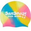 Sporti Safesplash Swim School Multi Color Silicone Swim Cap - 3 of 3
