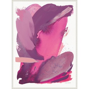 Amanti Art Imagination Plum by Jocelyn Elizabeth Framed Canvas Wall Art - 1 of 4