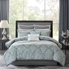 12Pcs Comforter Set, Luxury Cozy Bedding Set, Cotton Bed Comforter - 2 of 4