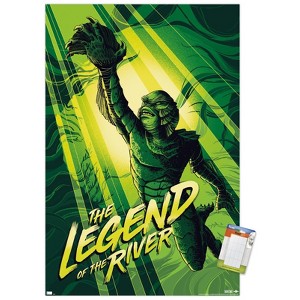 Trends International Creature From The Black Lagoon - The Legend Of The River by César Moreno Unframed Wall Poster Prints - 1 of 4