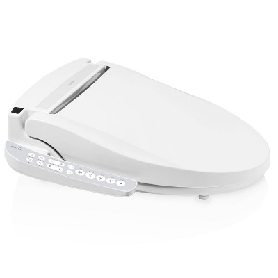 Swash Select DR801 Sidearm Bidet Seat with Warm Air Dryer and Deodorizer Round White - Brondell