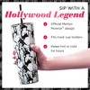 Dragon Glassware x Marilyn Monroe 24 oz Vacuum Insulated Tumbler with Lid and Straws - 2 of 4