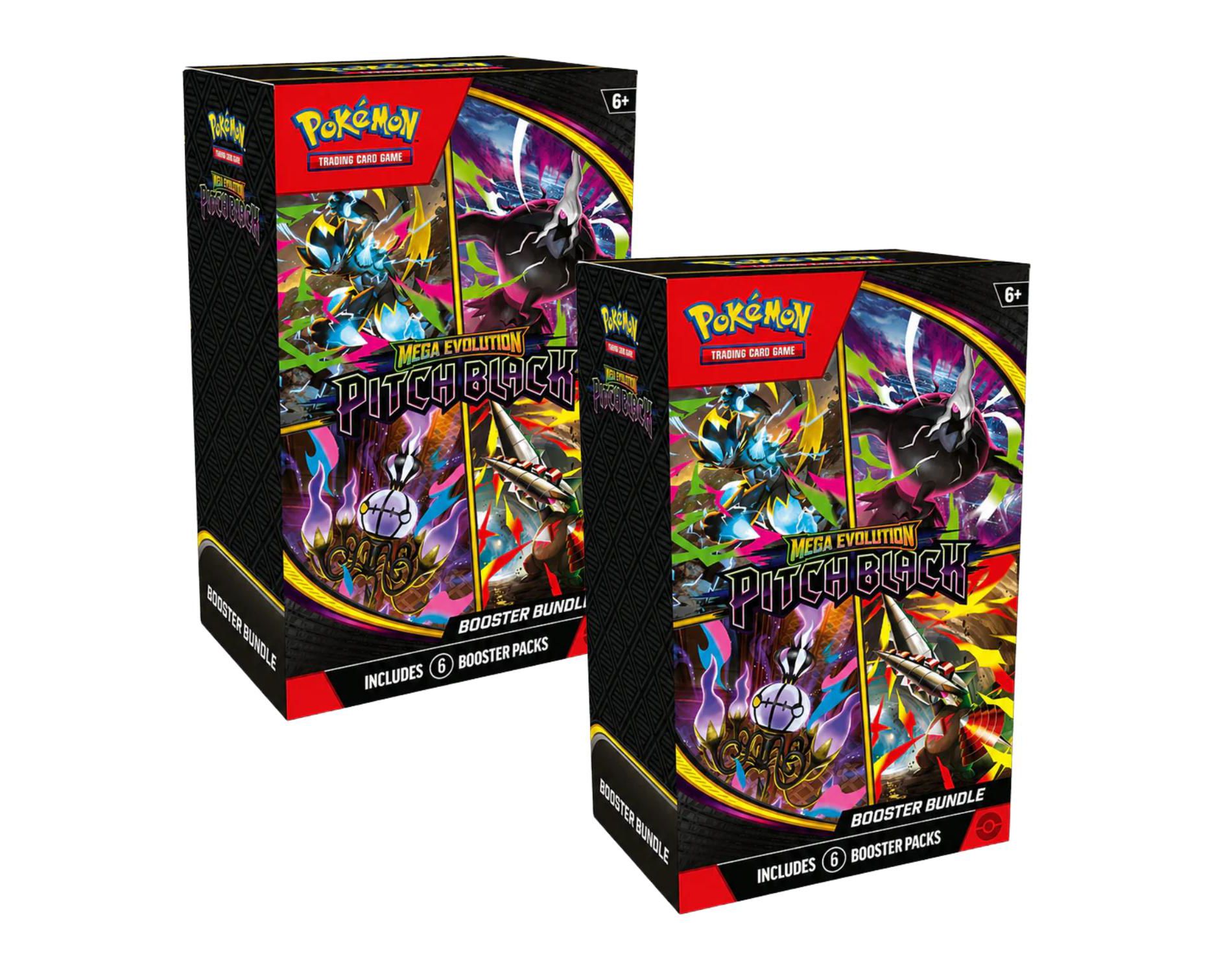 Pokemon ME5 Mega Evolution Pitch Black Booster Bundles (2-Pack)