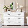 Garvee 5/6 Drawers Dresser for Bedroom,Chest of Drawers,Farmhouse Modern Wooden Dresser,Storage Organizer Dresser for Bedroom,Living Room,Kids Room - 3 of 4