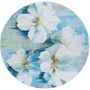 Malibu MBU851  Machine Washable Skid-Resistant Power Loomed Indoor Rugs - Safavieh - 1 of 3