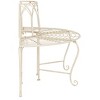 Abia Wrought Iron 50 Inch W Outdoor Tree Bench  - Safavieh - image 4 of 4