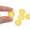Unique Bargains Resin Craft DIY Round Flat 4-Hole Replacement Sewing Buttons 10 Pcs - 4 of 4