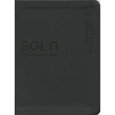 Message: Solo New Testament-MS - (Leather Bound)