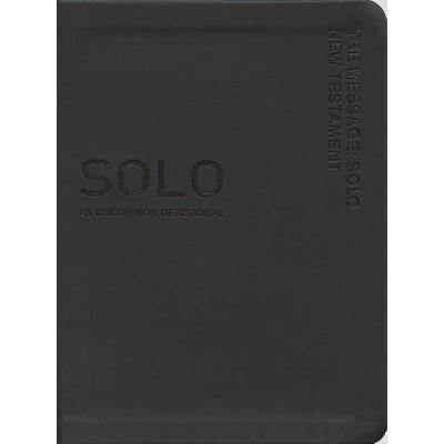 Message: Solo New Testament-MS - (Leather Bound)