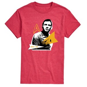Men's - Star Trek - Retro Kirk Short Sleeve Graphic T-Shirt - 1 of 4