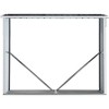 70.9" Garden Log Storage Shed Galvanized Steel Log Holder With Roof Ventilation Firewood Stand For Outdoor Backyard Patio Porch - 3 of 4