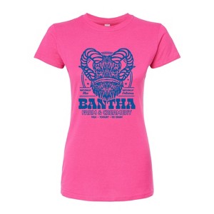 Women's - Star Wars - Bantha Farm And Creamery Fitted Graphic T-Shirt - 1 of 2