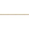 Black Bow Jewelry 1mm 14k Yellow Gold Solid Round Snake Chain Necklace - 3 of 4