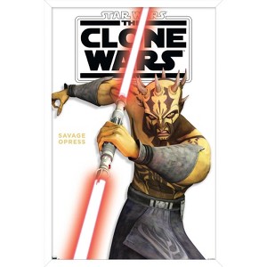 Trends International Star Wars: The Clone Wars - Savage Opress Feature Series Framed Wall Poster Prints - 1 of 4