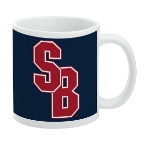 Stony Brook University Secondary Logo Ceramic Coffee Mug Novelty Gift Mugs for Coffee Tea and Hot Drinks 11oz White - 1 of 4