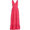 Lands' End Women's Cotton Modal Embellished Trim Maxi Dress - 3 of 4