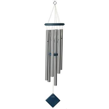 Woodstock Wind Chimes Encore® Collection, Chimes of Earth, 37'' Silver Wind Chime DCBW37