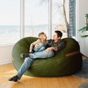 Big Joe Bean Bag Chair with Removeable Cover, Foam Filled, Multiple Sizes and Fabrics, All Ages - 2 of 4