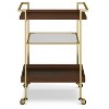 VYNXARIA 26" Bar Cart - Cognac - 4 of 4