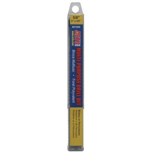 ARTU 5/8 in. X 6-1/8 in. L Tungsten Carbide Tipped Drill Bit Straight Shank 1 pc - 1 of 3