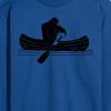 Men's - Instant Message - Sasquatch Canoe Long Sleeve Graphic T-Shirt - 2 of 4