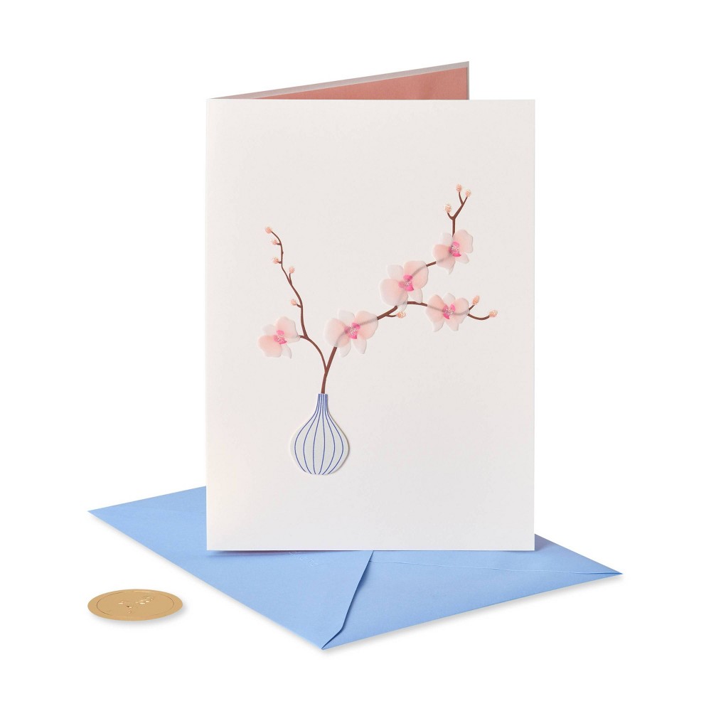 Photos - Envelope / Postcard Orchid in Vase Card - PAPYRUS