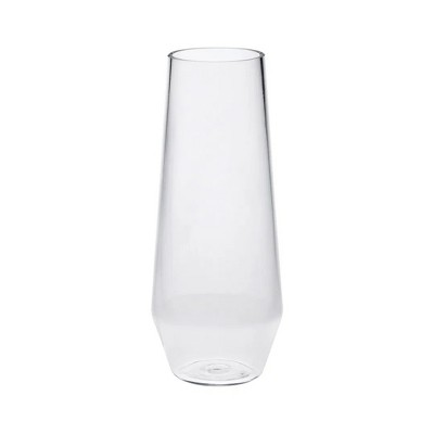 Plastic Champagne Flutes Set of 4 (9oz), Unbreakable Mimosa Glasses Plastic Champagne Glasses, Wedding Champagne Flutes