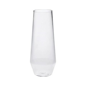 Plastic Champagne Flutes Set of 4 (9oz), Unbreakable Mimosa Glasses Plastic Champagne Glasses, Wedding Champagne Flutes - 1 of 4