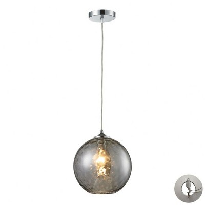 Elk Home Watersphere 1 - Light Pendant in  Smoke