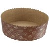 Novacart Panettone Basso Disposable Mold - M155 - 6.12" Dia x 2.12" High Case of 540 - 2 of 2