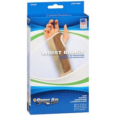 Sport Aid Wrist Brace Palm Stay Right Small Beige