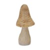 Melrose Wicker Mushroom Decor (Set of 3) - 4 of 4