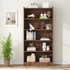 Hommoo Wood Bookcase, 72" Tall Bookshelf with 6-Tier Open Storage Shelves - 4 of 4