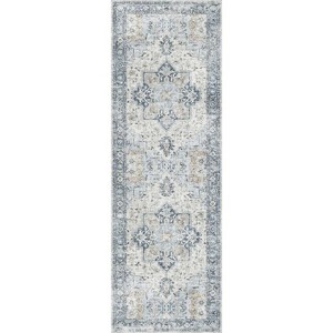 Abynow Faded Medallion Indoor Area Rug - 1 of 4