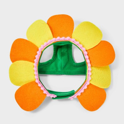 Flower Cat Headpiece Costume - Boots & Barkley™ Orange One Size Fits Most