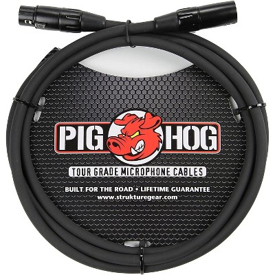 Pig Hog 8mm Mic Cable, 6-Feet XLR PHM6