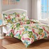 Greenland Home Fashions Tropics 3-Piece Coral Duvet Cover Set - 4 of 4