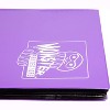 Monster Binder - 9 Pocket Trading Card Album - Matte Coral Purple - Holds 360 Yugioh  Magic  and Pokemon Cards - 4 of 4
