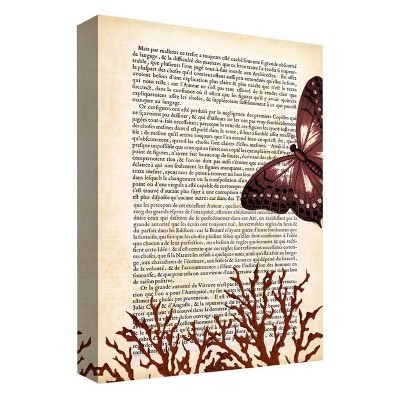 11" x 14" A Butterfly Story III Decorative Wall Art - PTM Images